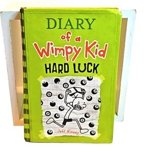Diary of a Wimpy Kid Hard Luck Amulet Books Home Accents Table Books